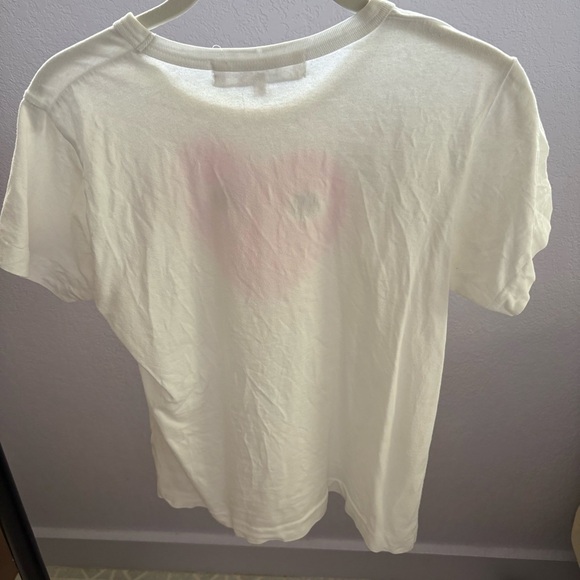 COMMES DES GARCONS CDG Play Japan sz M US sz S Pink Heart Tshirt - Picture 4 of 10